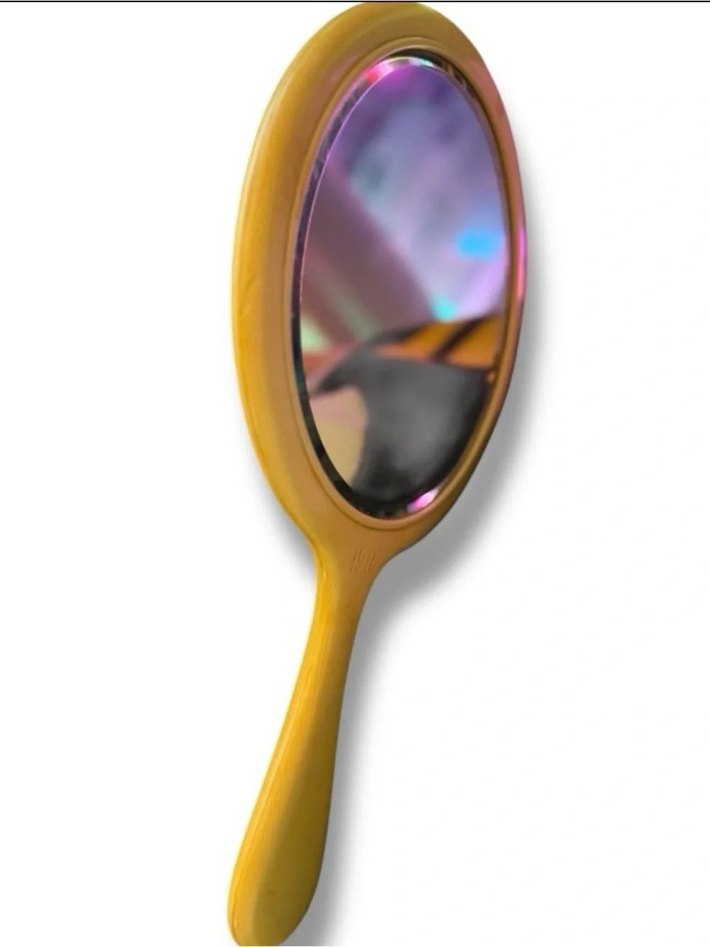 Vintage 1916 DuBarry Pyralin Celluloid Hand Mirror Monogrammed